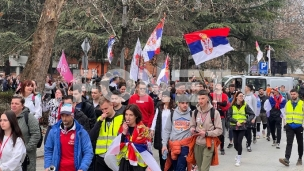 Studenti večeras u Beogradu